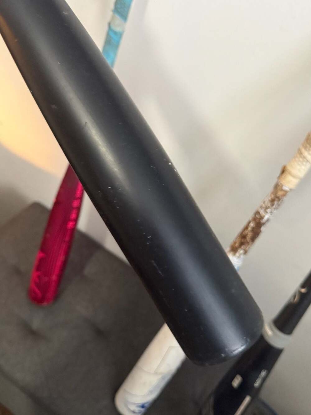 Used STRINGKING METAL PRO BB/SB High School -3 Bat Black 32",